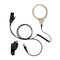 Patrol Mic Communication Kit For 3M Peltor TEP-200/LEP-200 Tactical Hearing Protection Ear Plugs: EF Johnson: 51, 5000, 5100, 7700, 8100 Series, Ascend, Kenwood VP400, VP600, VP900 & More - Select Length